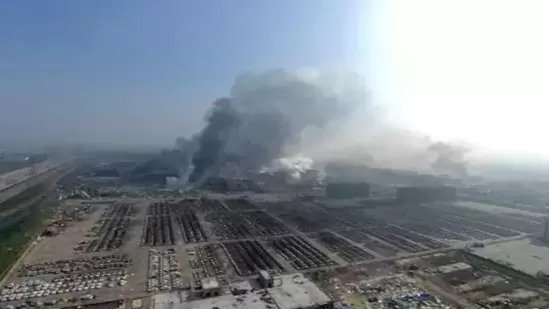 Tianjin gas explosion in north China: 1 dead, 12 injured